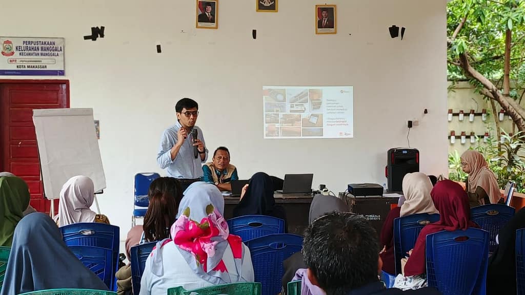 Khairul Umam Jadi Pemateri dalam Program CLEAR di Kelurahan Manggala yang diadakan oleh INANTA dan ICWS