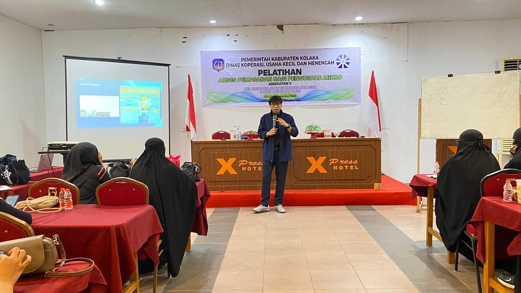 Dokumentasi Pelatihan Akses Pemasaran UMKM Angkatan V di Kolaka 2025