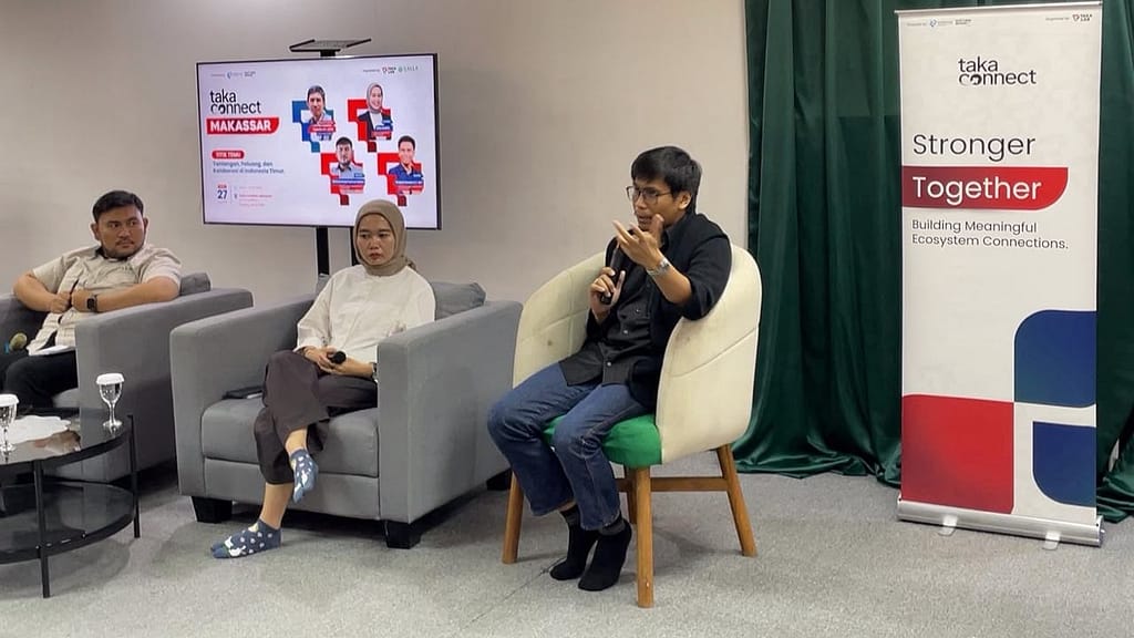 Foto Kegiatan Khairul Umam di TAKA Connect Makassar 2026 Perkuat Kolaborasi Ekosistem Startup di Indonesia Timur
