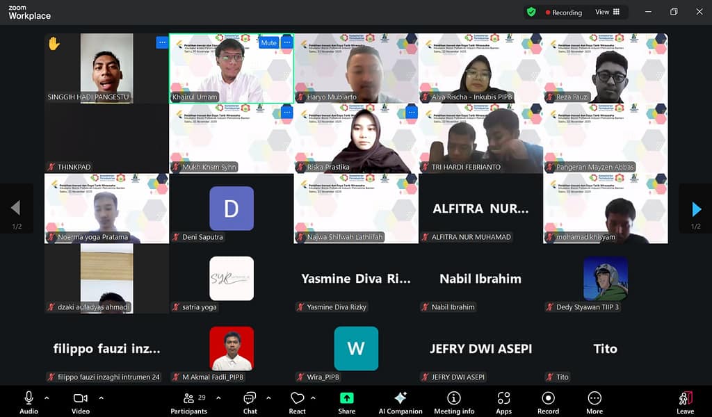 Gambar Pelatihan Inovasi dan Daya Tarik Wirausaha bagi Mahasiswa Politeknik Petrokimia Banten