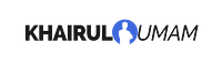 SirKhairulUmam.com logo: Khairul Umam's name with silhouette at the center, representing his identity and expertise.