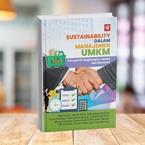 Cover Buku E-book Sustainability dalam Manajemen UMKM: Perspektif Lingkungan, Sosial, dan Ekonomi