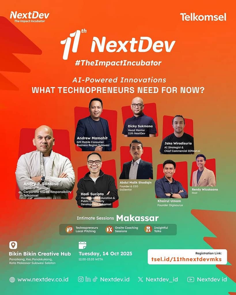 11th NextDev Intimate Sessions Makassar 2025