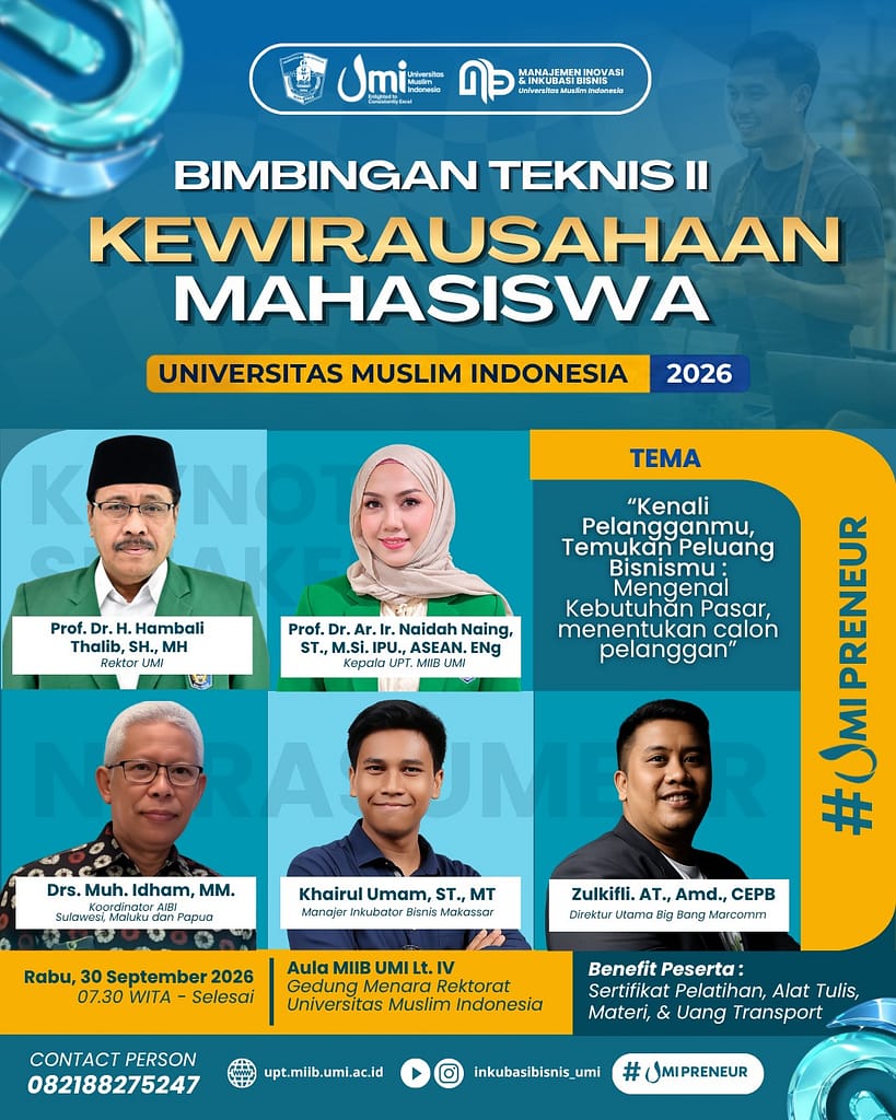 Poster Bimtek MIIB UMI