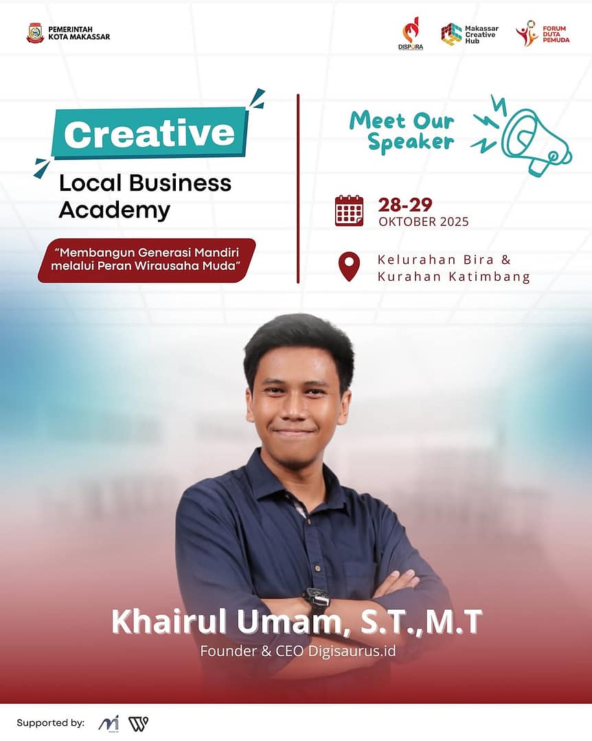 Poster CLBA 2025 Khairul Umam