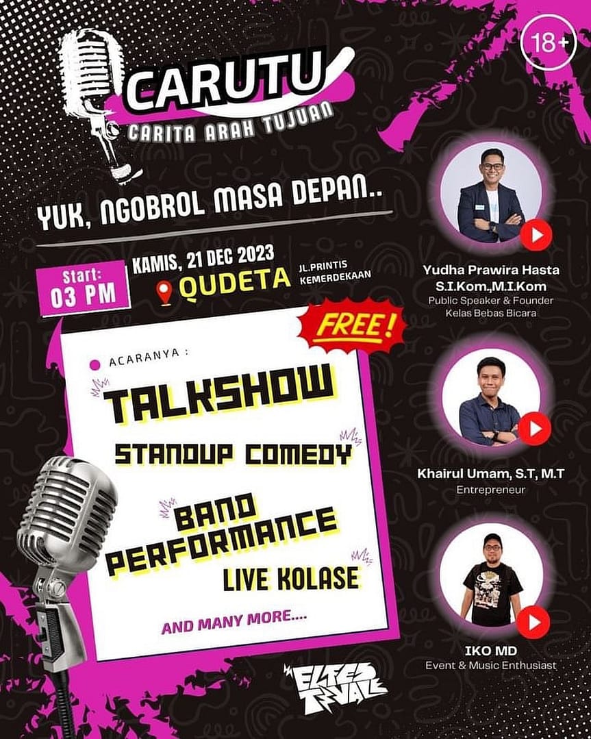 Poster Kegiatan Elfestivale Makassar