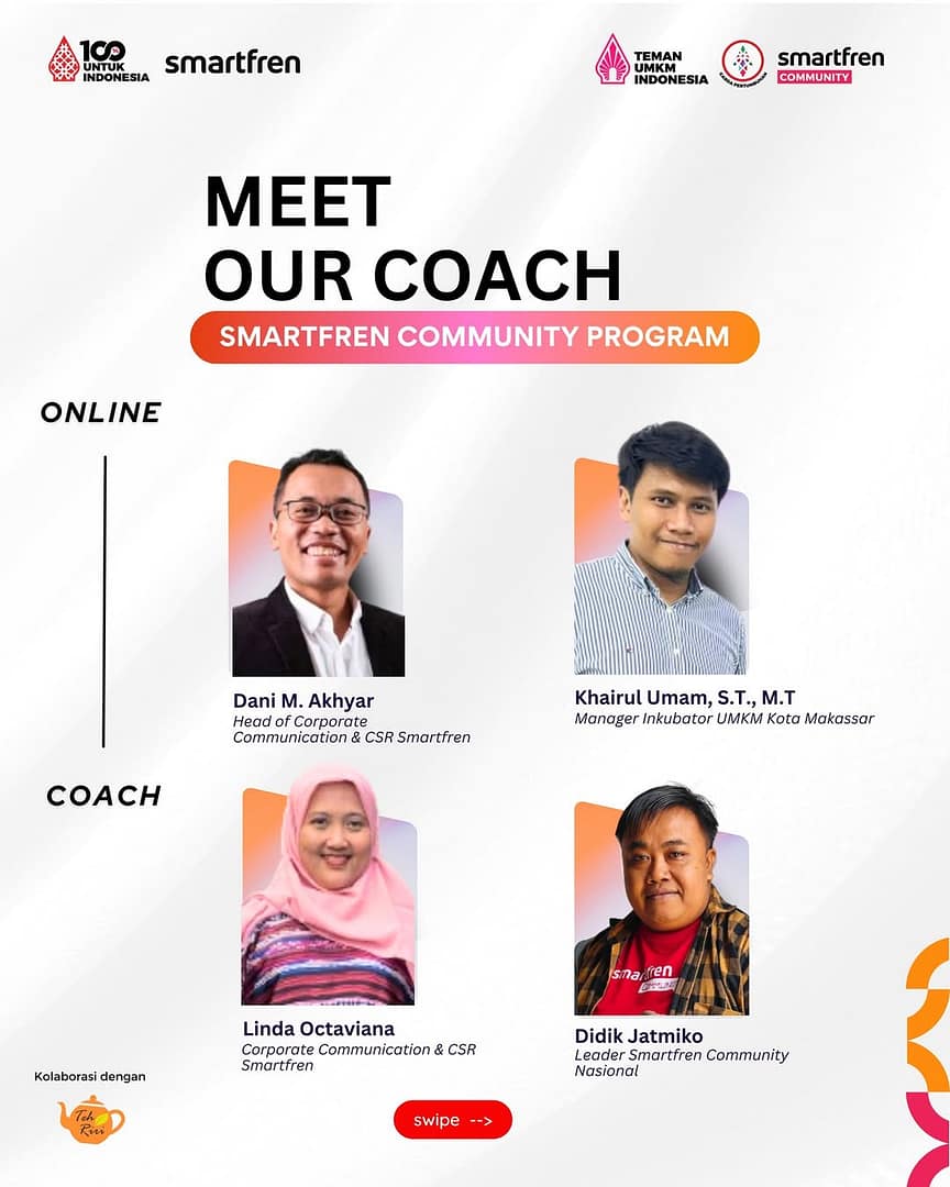 Poster Smartfren Community Program