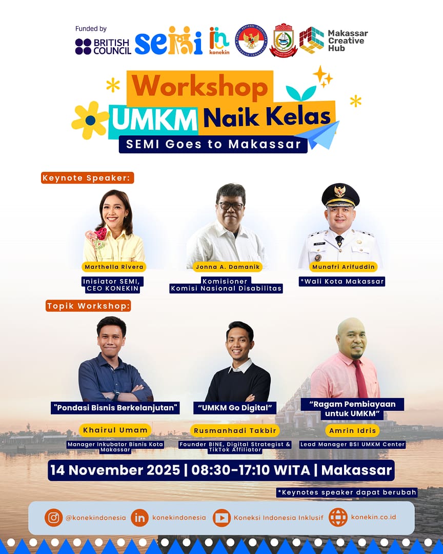 Poster Kegiatan SEMI Goes To Makassar
